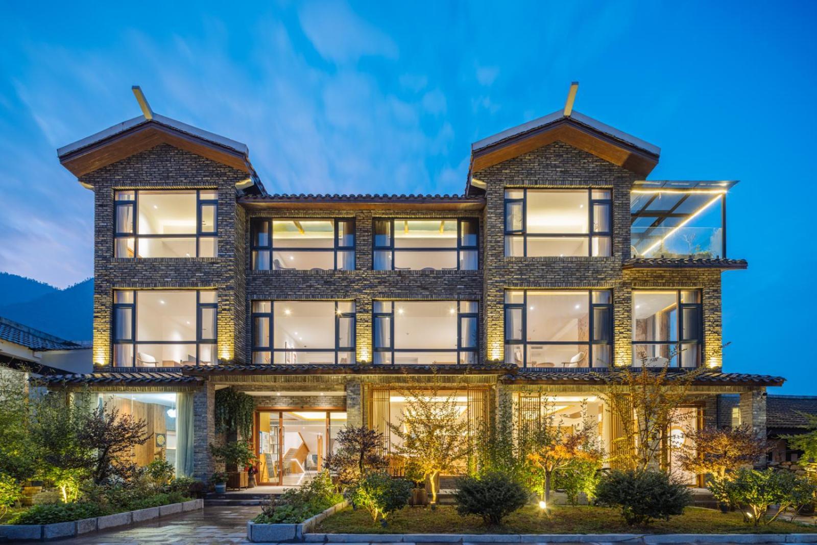 Hilltop House Resort Zhangjiajie Exteriör bild