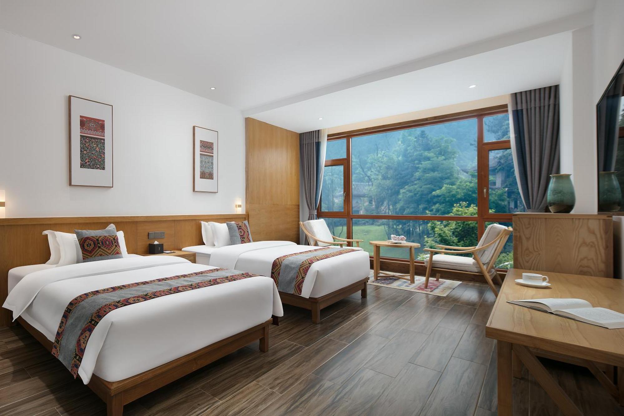 Hilltop House Resort Zhangjiajie Exteriör bild