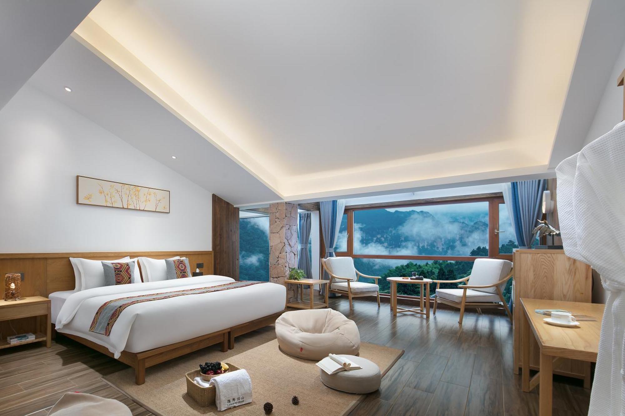 Hilltop House Resort Zhangjiajie Exteriör bild