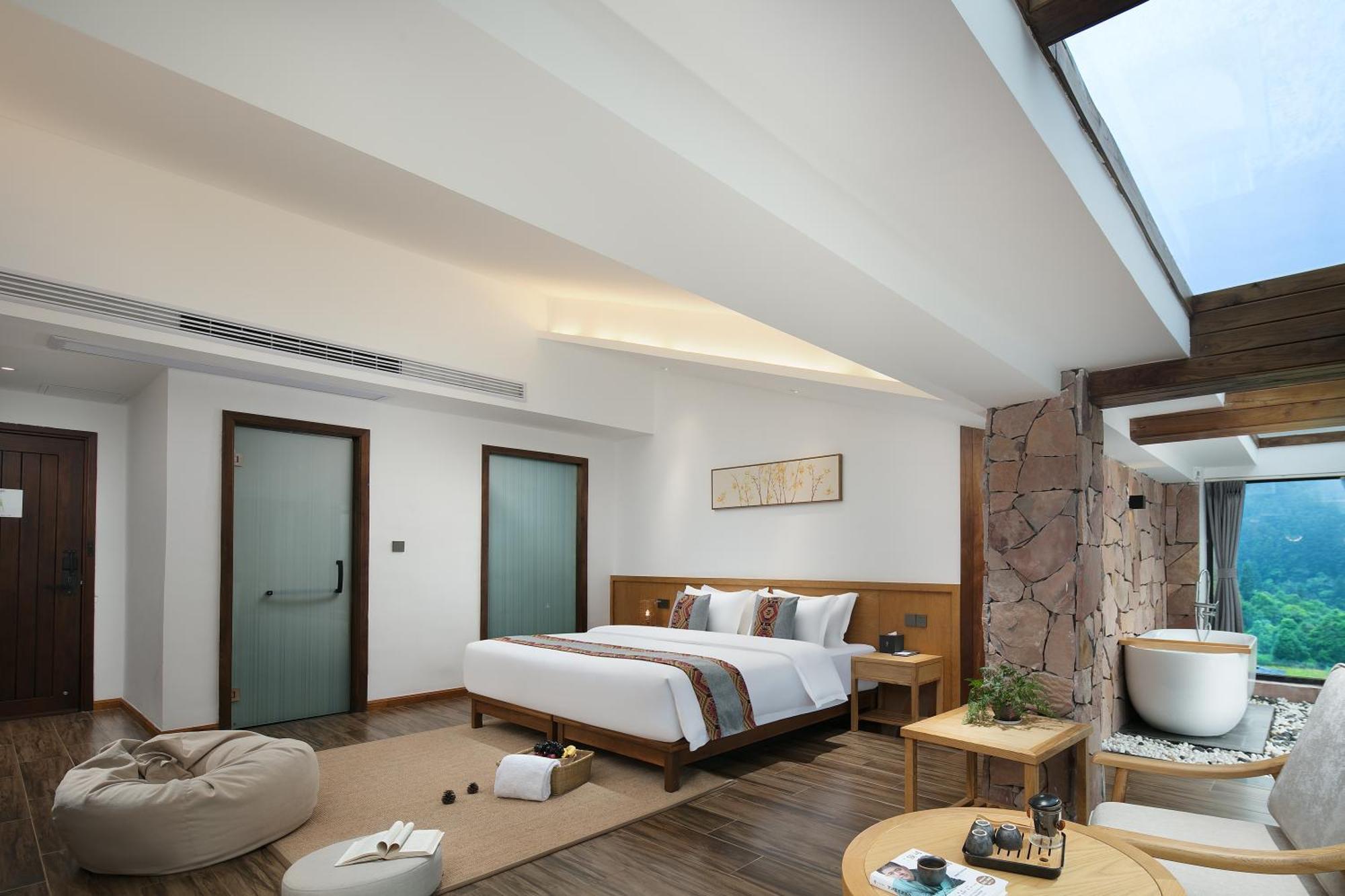 Hilltop House Resort Zhangjiajie Exteriör bild